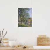 Sisley - Morgen auf der Lounge 1879 Poster (Küche)