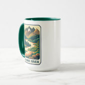 Sisquoc River California Colors Tasse (Vorderseite Links)