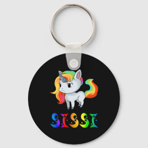Sissi Unicorn Schlüsselanhänger