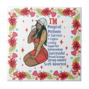 Sista Bla: Inspiration für positive Worte Fliese