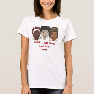 Sistahs mit Büchern T-Shirt