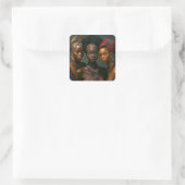 'Sistas' Generative Art Stickers (Tasche)