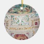 Sistene Kapelle - Weihnachtsbaum-Verzierung Keramik Ornament (Vorne)