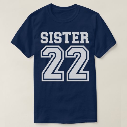 Sister 2022 for new sis T-Shirt (Design vorne)