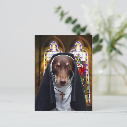 Sister Ally Postkarte (Stehend Vorderseite)