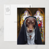 Sister Ally Postkarte (Vorne/Hinten)