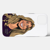 Sister Anderson Caricature Phone Case (Rückseite (Horizontal))