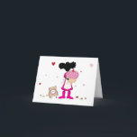 Sister Bakes A Cake Karte<br><div class="desc">Schauen Sie,  wer ist die Küche und sie hat für Sie einen riesigen Kuchen gebacken... </div>