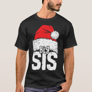 Sister Big Weihnachtsfamilie Matching Pajamas T-Shirt