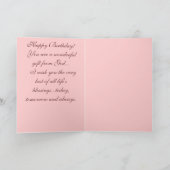 Sister Birthday Card Karte (Innenseite)