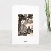 Sister Birthday Steampunk Moonies Süsse Pie Karte (Rückseite)