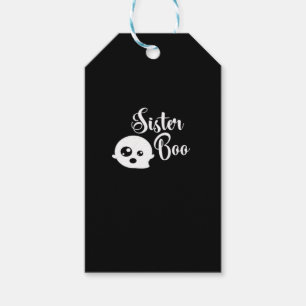 Sister Boo Halloween Geschenkanhänger