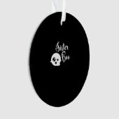 Sister Boo Halloween Ornament (Vorderseite)