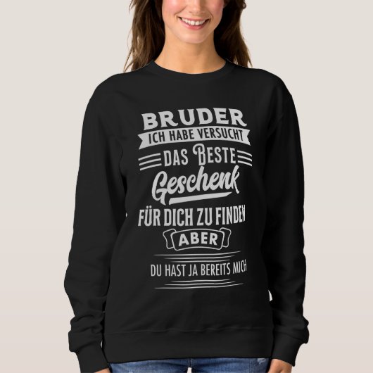 Sister Brother Siblings Sweatshirt (Vorderseite)