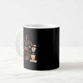 Sister Can Bearly Wait Bear Gender Neutral Boy Bab Kaffeetasse (Vorderseite Links)