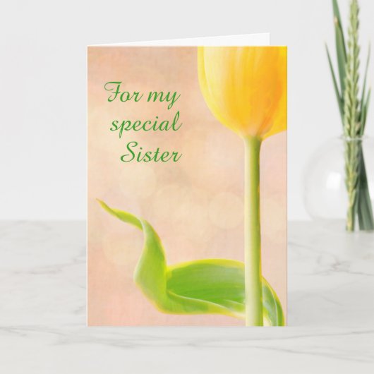 Sister Chemo Cancer Support Card Karte (Vorderseite)