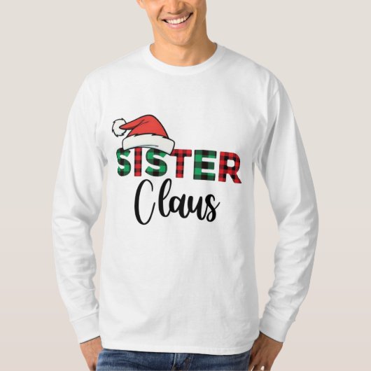 Sister Clause Men's Basic Long Sleeve T - Shirt (Vorderseite)