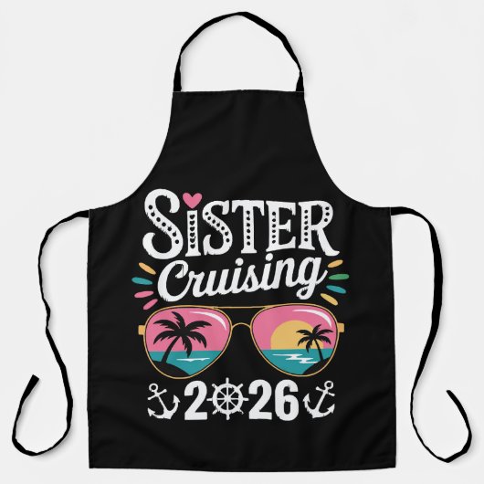 Sister Curising 2026 Schürze (Vorderseite)