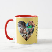 Sister Definition Foto Herzkollektion Farbige Tass Tasse (Links)