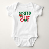Sister Elf Baby Strampler (Vorderseite)
