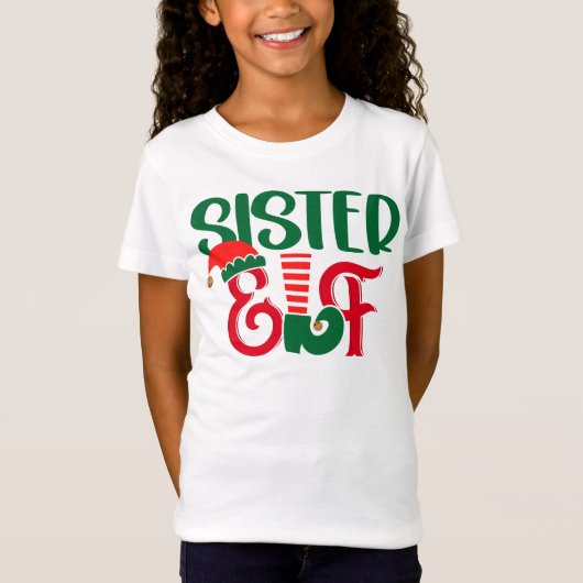 Sister Elf T-Shirt (Vorderseite)