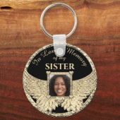 Sister Foto Memorial Schlüsselanhänger (Vorderseite)