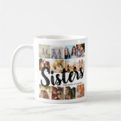 SISTER, Fotocollage und Namen Kaffeetasse (Links)