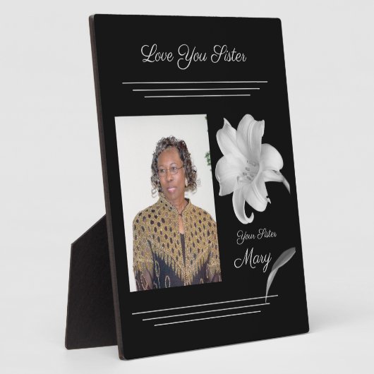 Sister Fotoplatte (Seite)