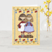 Sister Friendship Birthday Card Karte (Gelbe Blume)