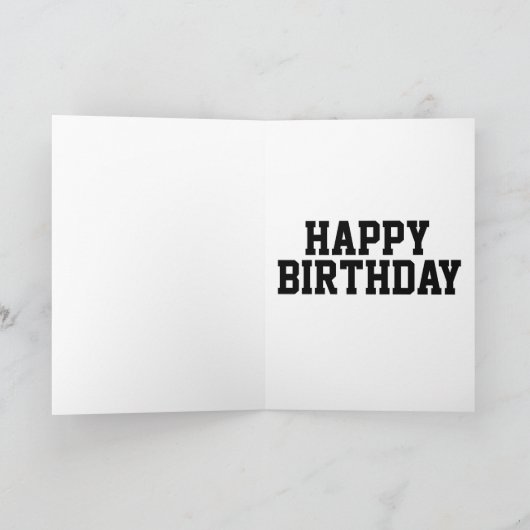 SISTER-GEBURTSTAGSKARTEN KARTE (Innenseite)