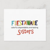 Sister Girlfriends Dependable Everlasting Postkarte (Vorderseite)