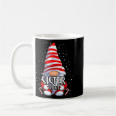 Sister Gnome Christmas Pajamas Matching Family Gro Kaffeetasse (Links)