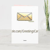 Sister Greeting Card Karte (Rückseite)