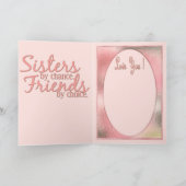 Sister Greeting Card Karte (Innenseite)