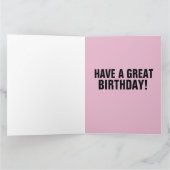 SISTER GROOVY Grußkarte der 1960er Jahre Karte (Innenseite)