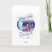 Sister Happy Birthday Singing Deva Niedlich Card Karte (Rückseite)