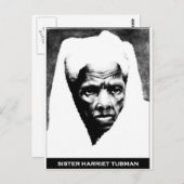 Sister Harriet Tubman Postkarte (Vorne/Hinten)