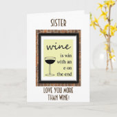 SISTER-I BIN EIN GEWINNER, DA ICH IHNEN FREUNDLICH KARTE (Gelbe Blume)