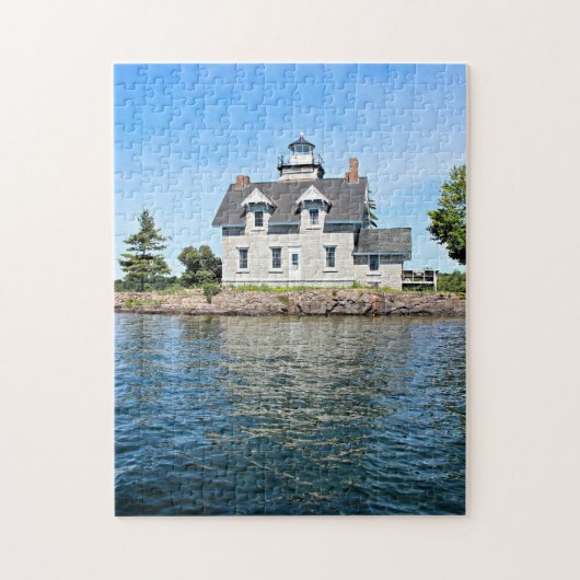 Sister Islands Lighthouse, 1.000 Inseln New York Puzzle (Vertikal)