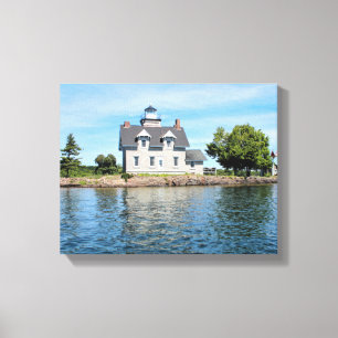 Sister Islands Lighthouse, New York Canvas Print Leinwanddruck