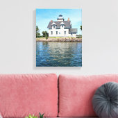 Sister Islands Lighthouse, New York Canvas Print Leinwanddruck (Insitu (Wohnzimmer))