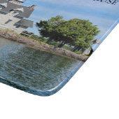 Sister Islands Lighthouse, New York Cutting Board Schneidebrett (Ecke)