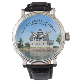 Sister Islands Lighthouse, New York eWatch Armbanduhr
