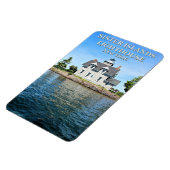 Sister Islands Lighthouse, New York Flexi Magnet (Linke Seite)