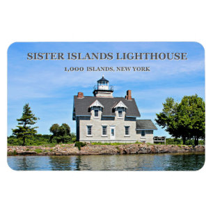 Sister Islands Lighthouse, New York Flexi Magnet