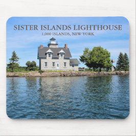 Sister Islands Lighthouse, New York Mousepad