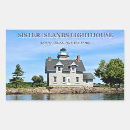Sister Islands Lighthouse, New York Stickers
