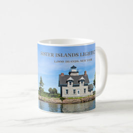 Sister Islands Lighthouse, New Yorker Tasse
