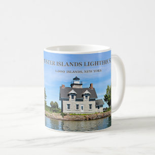 Sister Islands Lighthouse, New Yorker Tasse