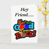 *SISTER* LASSE AM GEBURTSTAG DIE GUTE ZEITROLLE KARTE (Gelbe Blume)